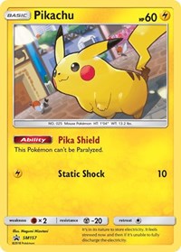 Pikachu - SM157 - SM Promos - SM157