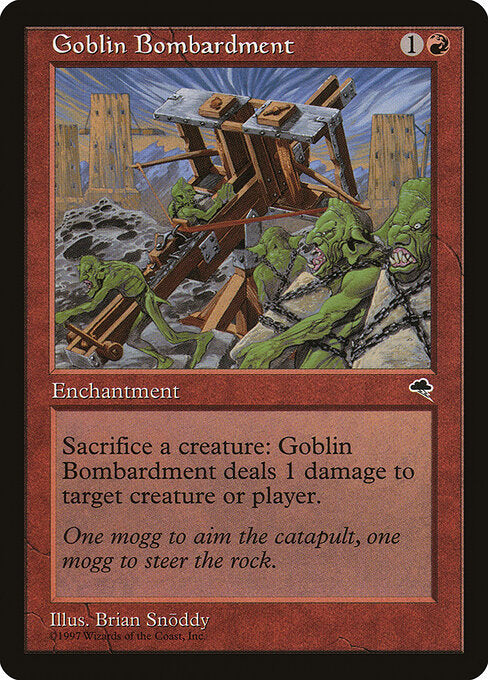 Goblin Bombardment - Tempest - 179