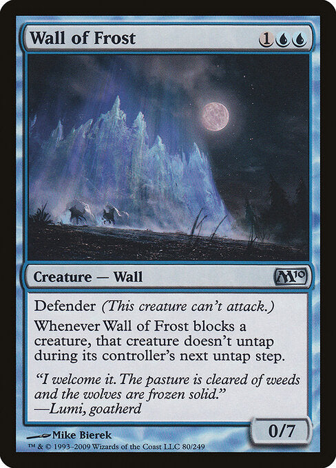 Wall of Frost - Magic 2010 - 80