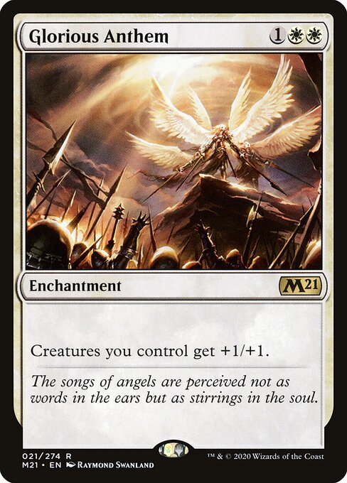 Glorious Anthem - Core Set 2021 - 21