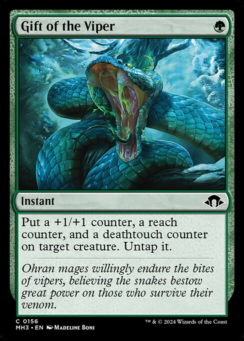 Gift of the Viper - Modern Horizons 3 - 156