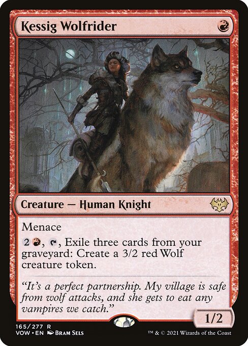 Kessig Wolfrider - Innistrad: Crimson Vow - 165
