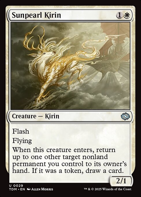 Sunpearl Kirin - Tarkir: Dragonstorm - 29