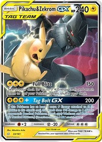 Pikachu & Zekrom GX - SM - Team Up - 33/181