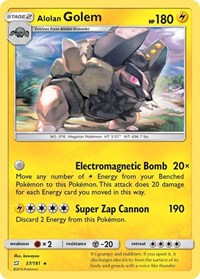 Alolan Golem - SM - Team Up - 37/181