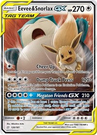 Eevee & Snorlax GX - SM - Team Up - 120/181