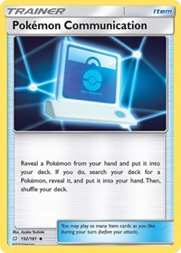 Pokemon Communication - SM - Team Up - 152/181