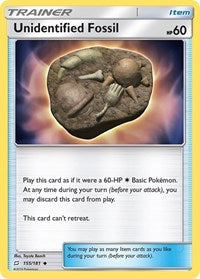 Unidentified Fossil - SM - Team Up - 155/181