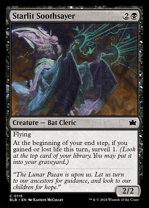 Starlit Soothsayer - Bloomburrow - 115