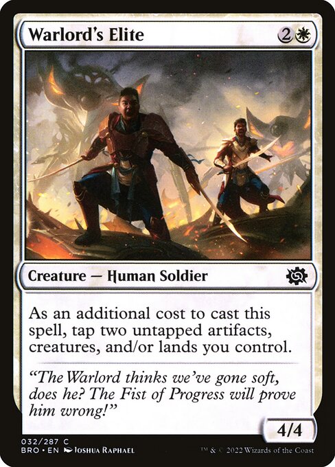 Warlord's Elite - The Brothers' War - 32