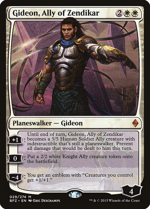 Gideon, Ally of Zendikar - Battle for Zendikar - 29