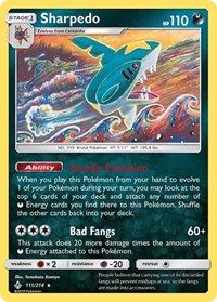 Sharpedo - SM - Unbroken Bonds - 111/214