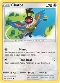 Chatot - SM - Unbroken Bonds - 162/214