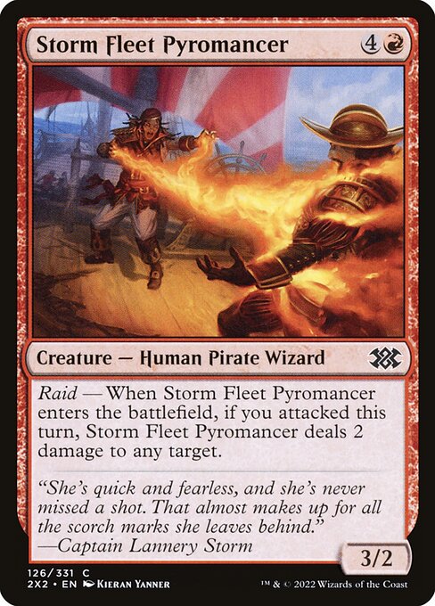 Storm Fleet Pyromancer - Double Masters 2022 - 126