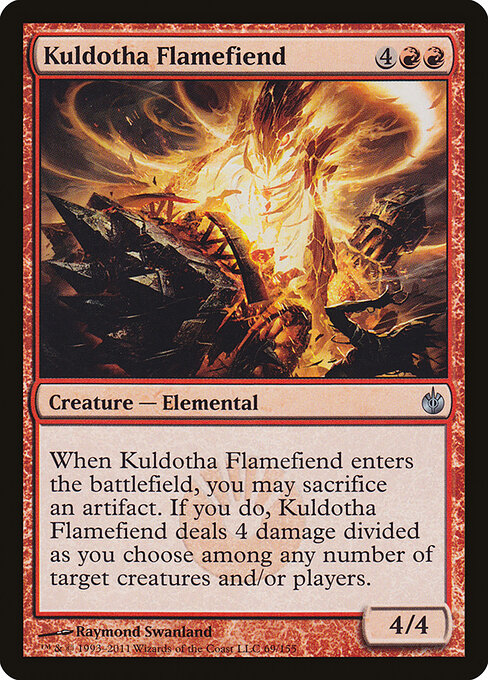 Kuldotha Flamefiend - Mirrodin Besieged - 69