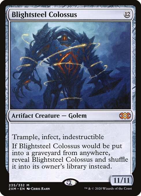 Blightsteel Colossus - Double Masters - 235
