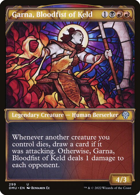 Garna, Bloodfist of Keld - Dominaria United - 299