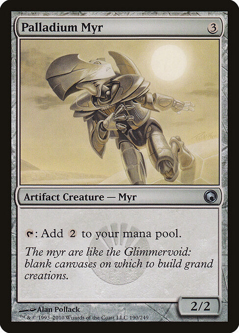 Palladium Myr - Scars of Mirrodin - 190