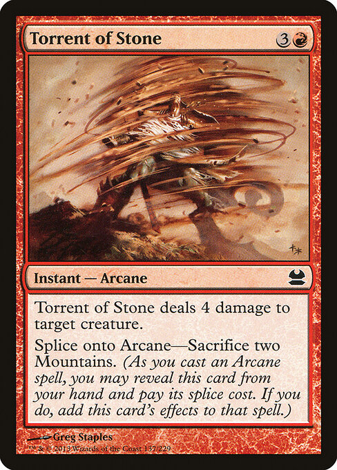 Torrent of Stone - Modern Masters - 137