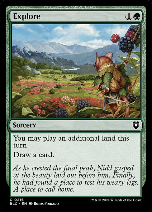 Explore - Bloomburrow Commander - 216