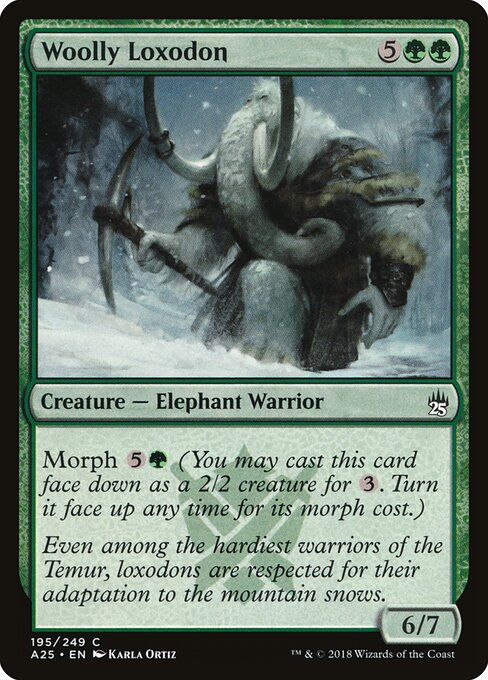 Woolly Loxodon - Masters 25 - 195