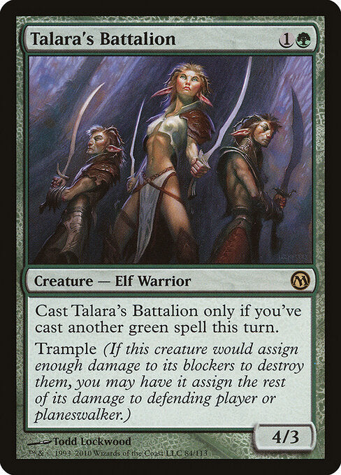 Talara's Battalion - Duels of the Planeswalkers - 84