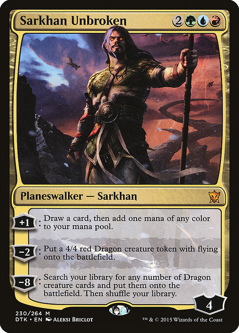 Sarkhan Unbroken - Dragons of Tarkir - 230