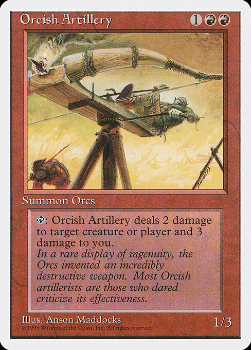 Orcish Artillery - Fourth Edition - 214