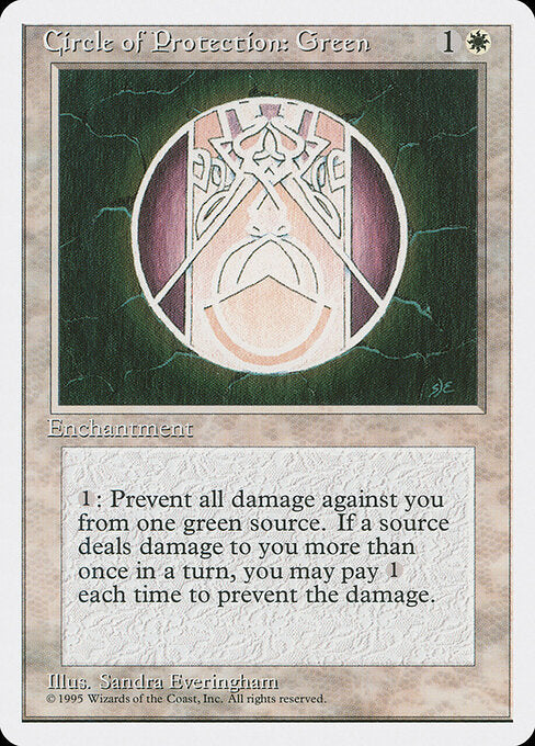 Circle of Protection: Green - Fourth Edition - 16