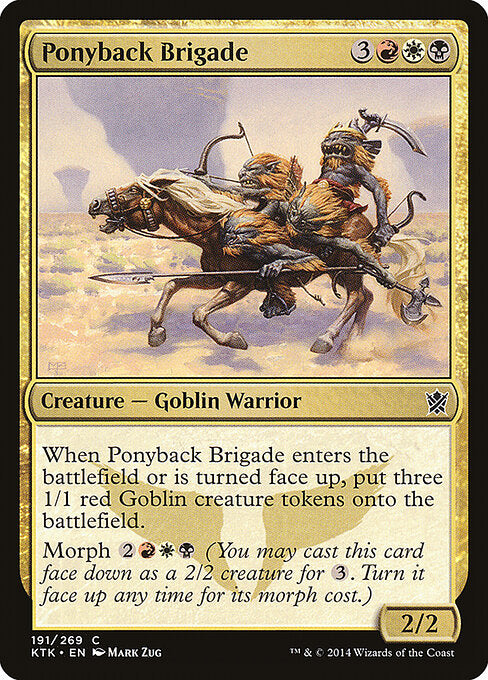 Ponyback Brigade - Khans of Tarkir - 191