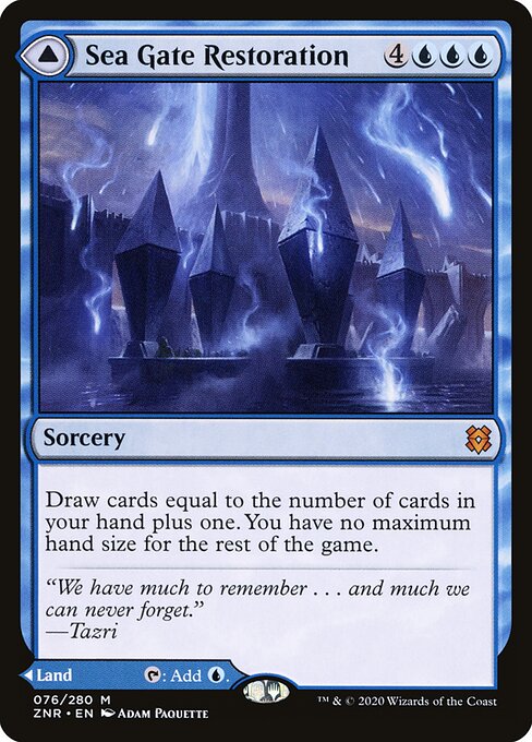 Sea Gate Restoration // Sea Gate, Reborn - Zendikar Rising - 76