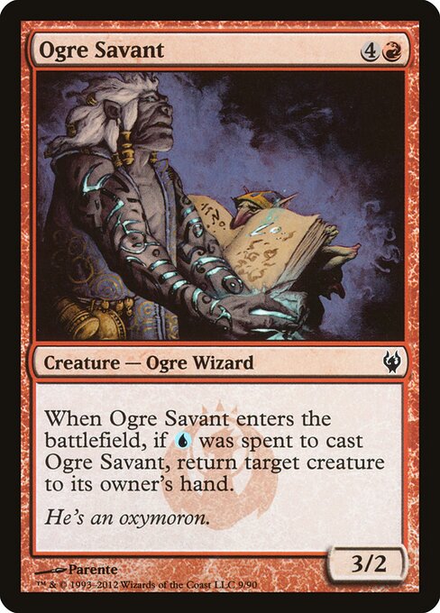 Ogre Savant - Duel Decks: Izzet vs. Golgari - 9