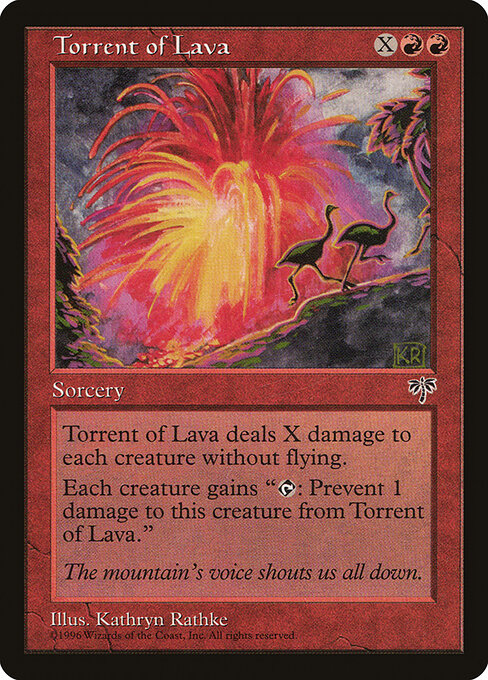 Torrent of Lava - Mirage - 199