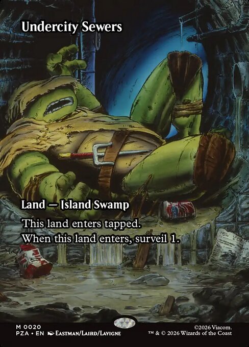 Undercity Sewers - Teenage Mutant Ninja Turtles Source Material - 20