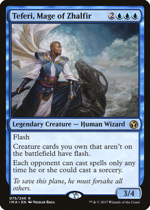 Teferi, Mage of Zhalfir - Iconic Masters - 75