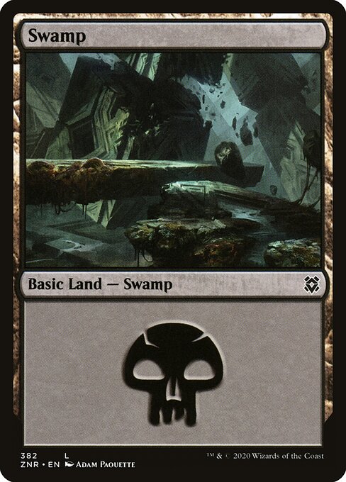 Swamp - Zendikar Rising - 382