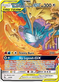 Moltres & Zapdos & Articuno GX - Hidden Fates - 44/68