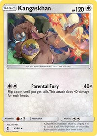 Kangaskhan - Hidden Fates - 47/68