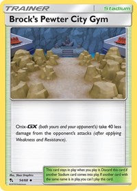 Brock's Pewter City Gym - Hidden Fates - 54/68