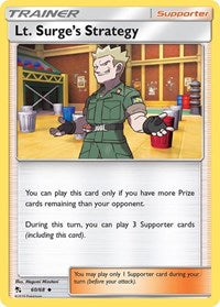 Lt. Surge's Strategy - Hidden Fates - 60/68