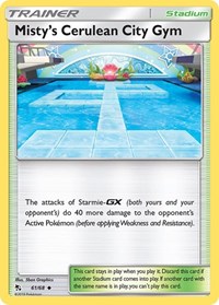 Misty's Cerulean City Gym - Hidden Fates - 61/68