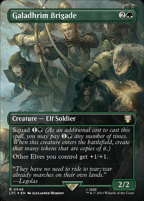 Galadhrim Brigade - Tales of Middle-earth Commander - 546
