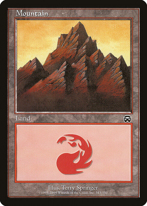 Mountain - Mercadian Masques - 343