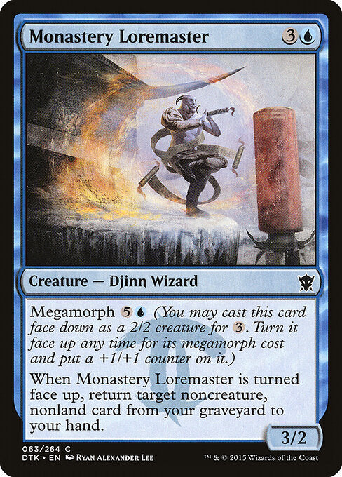 Monastery Loremaster - Dragons of Tarkir - 63