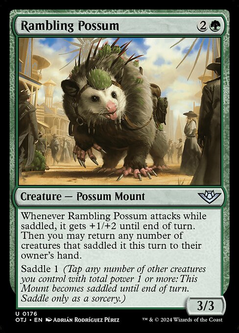 Rambling Possum - Outlaws of Thunder Junction - 176