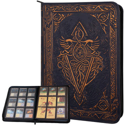 TCG Faux-Leather Trading Card Binder