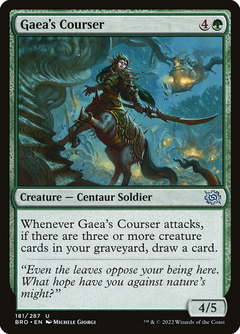 Gaea's Courser - The Brothers' War - 181