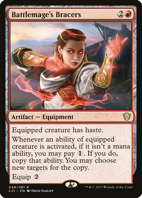 Battlemage's Bracers - Commander 2021 - 48