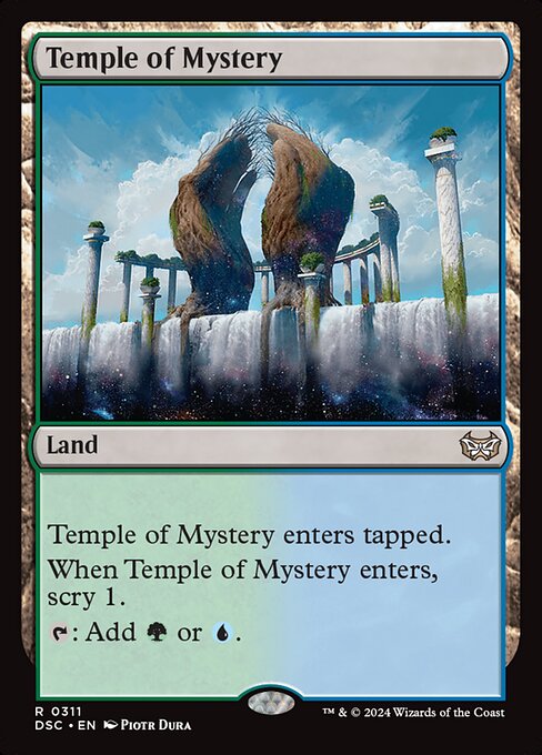 Temple of Mystery - Duskmourn: House of Horror Commander - 311