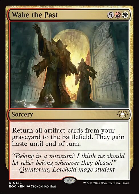 Wake the Past - Edge of Eternities Commander - 128